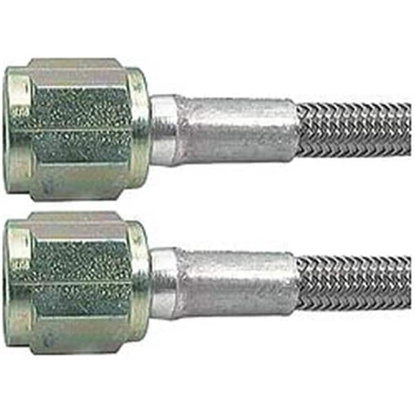 Allstar Performance 28 in. No. 3 Braided Steel Lines with Two -4 Stright Ends ALL46310-28 - main